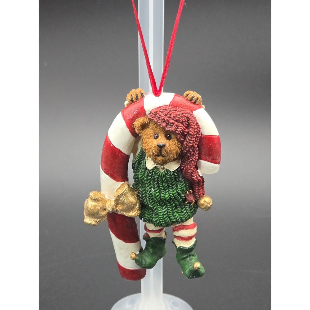 Boyds Bears C.C. Peppermint Ornament - Candy Cane Elf